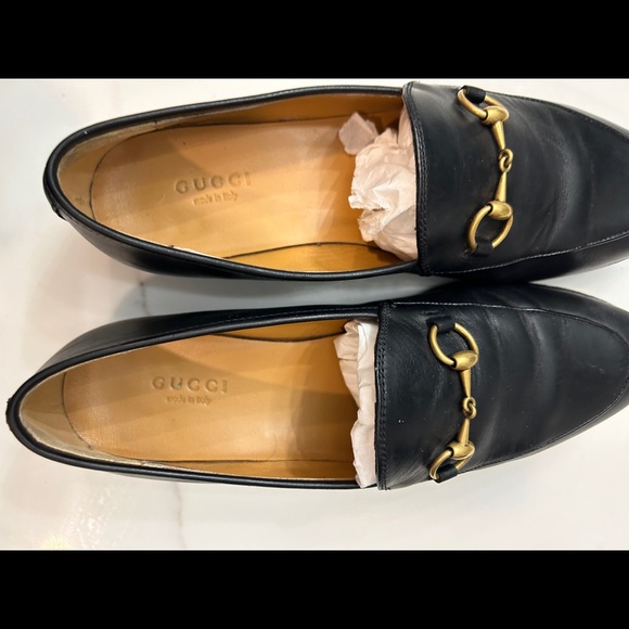 Gucci Jordaan Black Loafer size 37.5 - Picture 9 of 10
